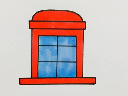 窗户怎么画简单又漂亮