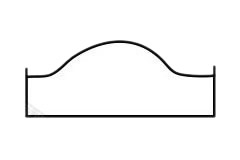 超简单的拱桥简笔画教程