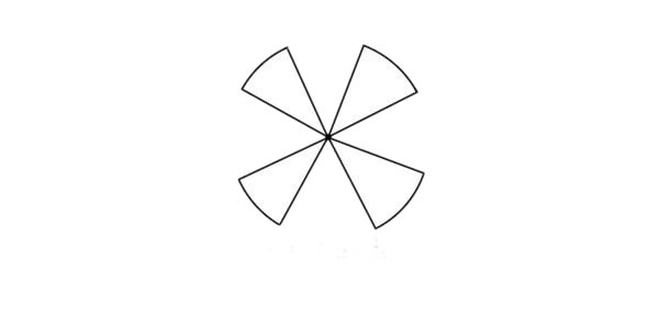 可爱的荷兰风车简笔画 可爱的荷兰风车简笔画