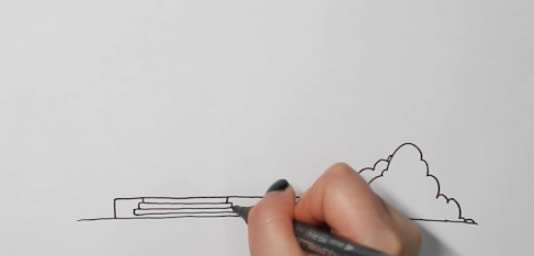 漂亮的小房子简笔画 漂亮的小房子简笔画