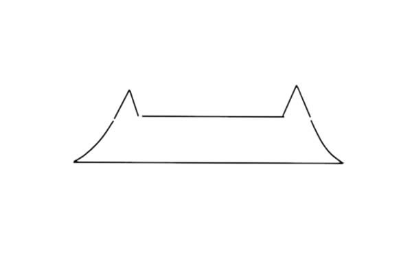 简单又好看的北京天安门简笔画