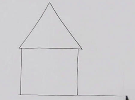 关于房子的简笔画