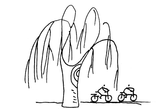 分享几幅秋天的简笔画 分享几幅秋天的简笔画