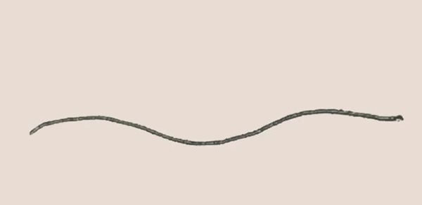 海浪简笔画步骤