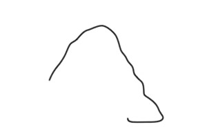 关于山峰的简笔画 关于山峰的简笔画