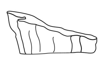 关于山峰的简笔画 关于山峰的简笔画