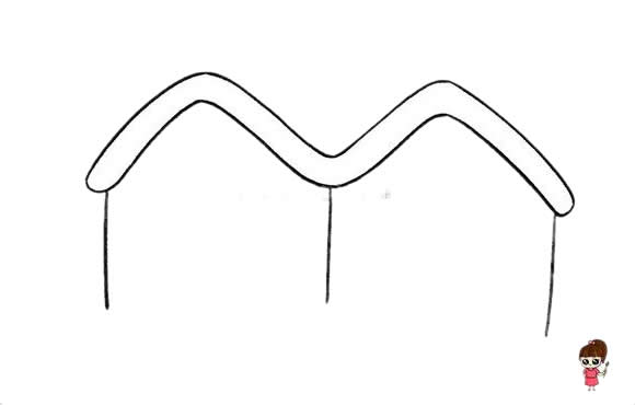 春天的风景简笔画