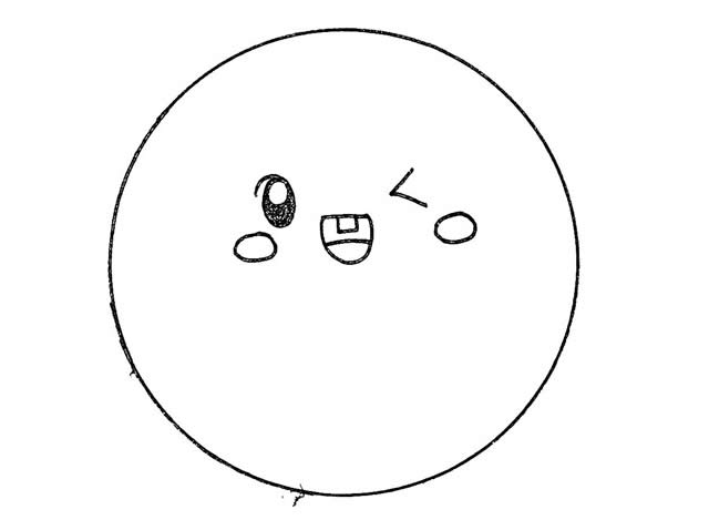 可爱的地球简笔画步骤