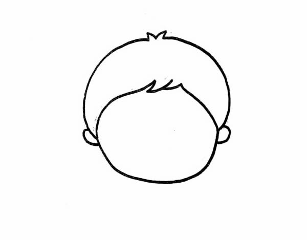 预防肺炎勤洗手简笔画