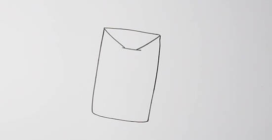 带财字的红包简笔画