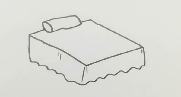 卧室简笔画步骤