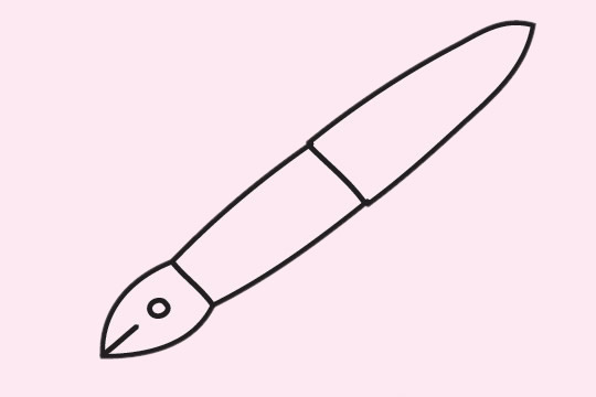 分享几款钢笔简笔画