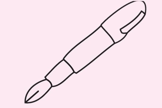 分享几款钢笔简笔画