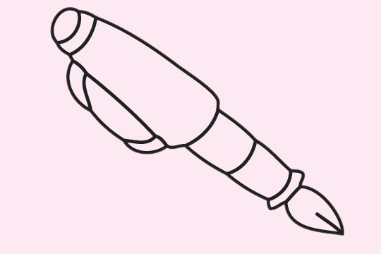 分享几款钢笔简笔画