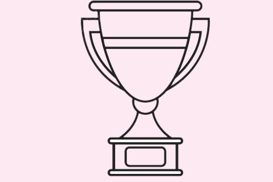 分享几款奖杯的简笔画