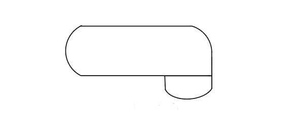 线条简单的咖啡机简笔画