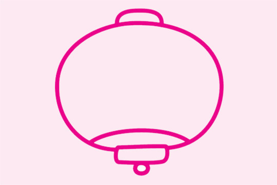 非常简单的灯笼简笔画 非常简单的灯笼简笔画