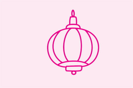 非常简单的灯笼简笔画 非常简单的灯笼简笔画