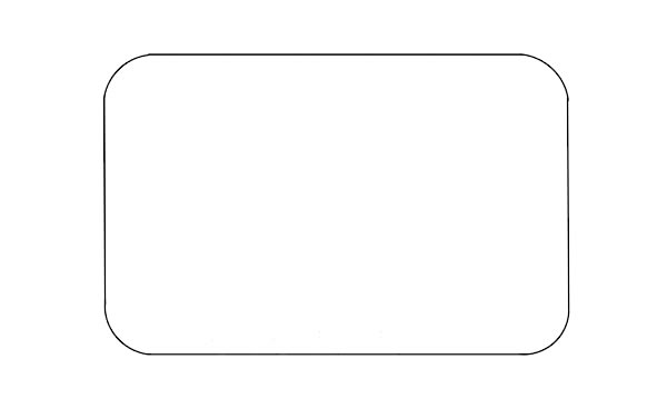 非常简单的微波炉简笔画