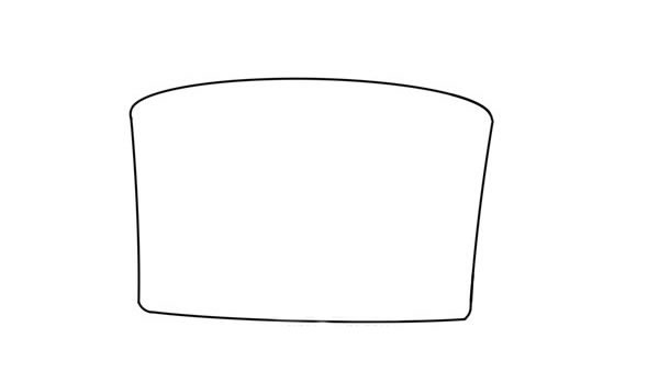 老款电视机简笔画步骤