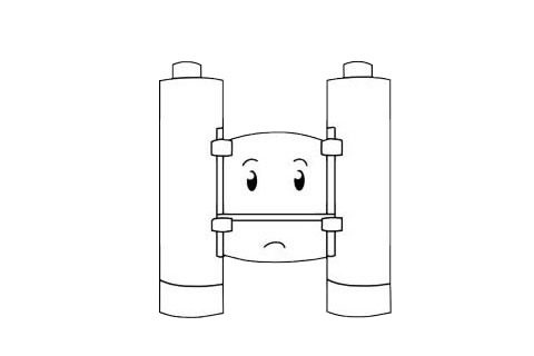 分享几款望远镜简笔画