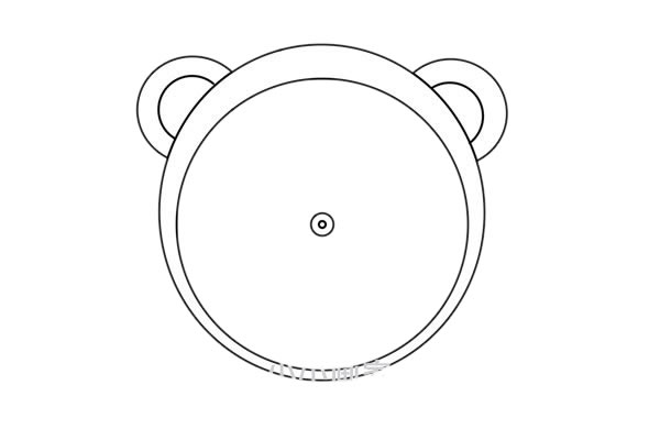 电风扇简笔画步骤