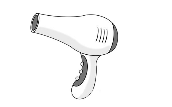 漂亮的吹风机简笔画 漂亮的吹风机简笔画