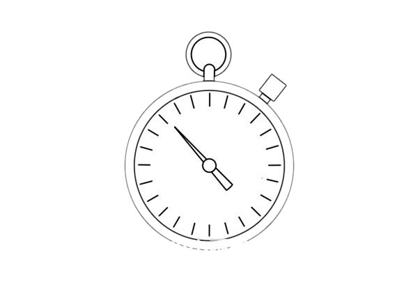 关于秒表的简笔画步骤