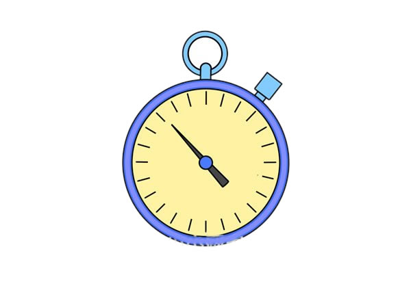 关于秒表的简笔画步骤