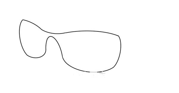 帅气的眼镜简笔画 帅气的眼镜简笔画