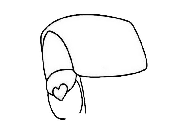 书包的简笔画步骤 书包的简笔画步骤