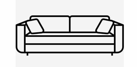 分享一些沙发的简笔画 分享一些沙发的简笔画