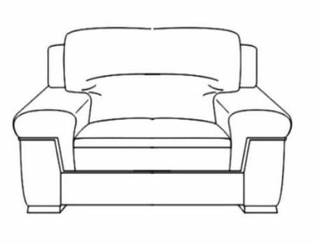 分享一些沙发的简笔画 分享一些沙发的简笔画