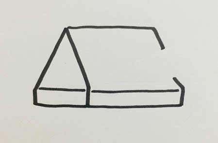 卡通可爱的垃圾桶简笔画