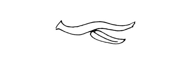 树枝上的水蜜桃简笔画