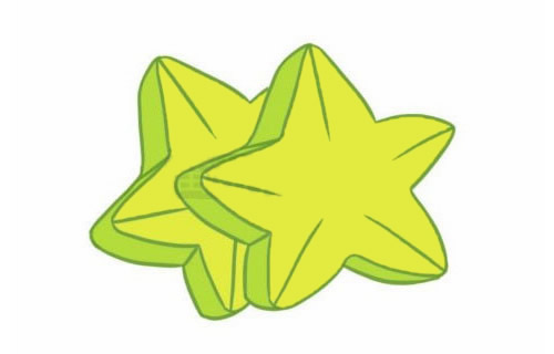 杨桃简笔画图片大全