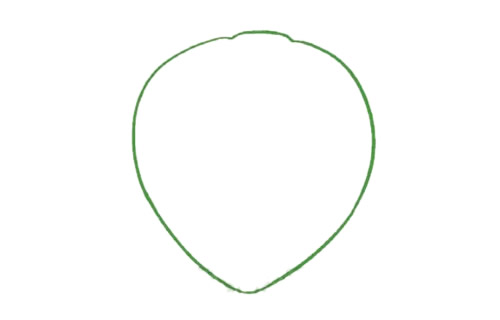 卡通可爱的杨桃简笔画 卡通可爱的杨桃简笔画