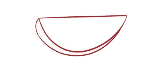 一块火龙果简笔画