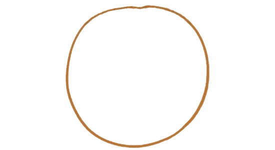 美味的哈密瓜简笔画 美味的哈密瓜简笔画