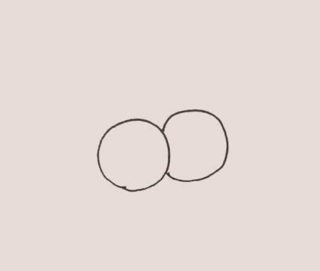 好吃的樱桃简笔画步骤