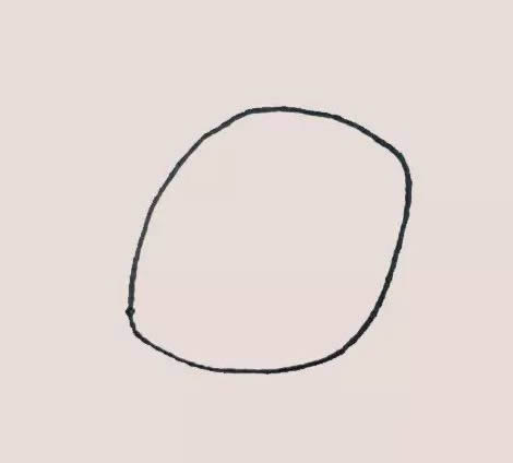 非常简单的菠萝简笔画