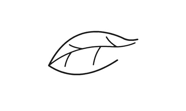 美味的樱桃简笔画步骤