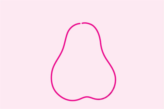 可口的香梨简笔画