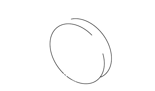 口味甘甜的李子简笔画步骤