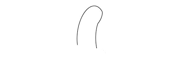 剥开皮的香蕉简笔画