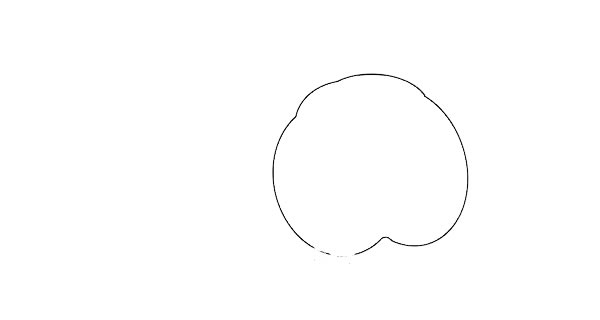 蟠桃怎么画 蟠桃简笔画步骤