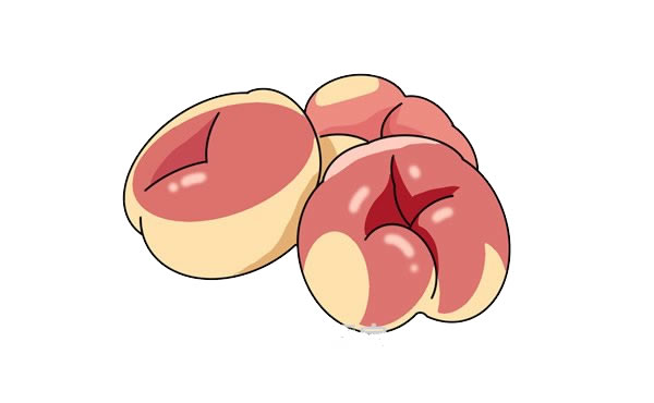 蟠桃怎么画 蟠桃简笔画步骤