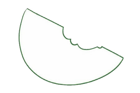 简单的西瓜简笔画
