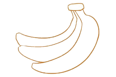 关于香蕉的简笔画分享