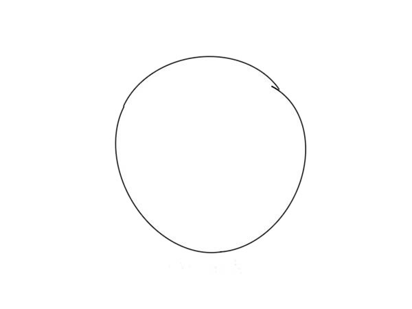 卡通的椰子简笔画